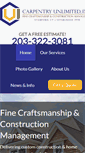 Mobile Screenshot of carpentry-unlimited.com